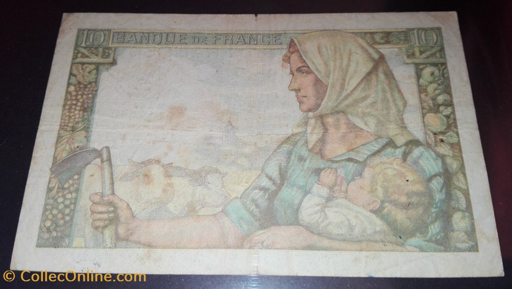 10 Francs Mineur billets 10 francs mineur