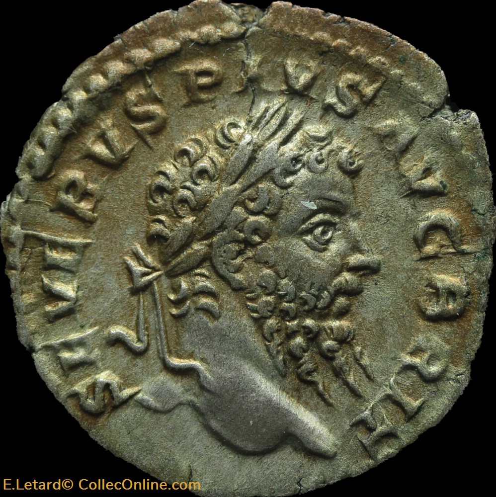Septime Sévère - Denier monnaies antiques a romaines imperiales et republicaines septime severe denier