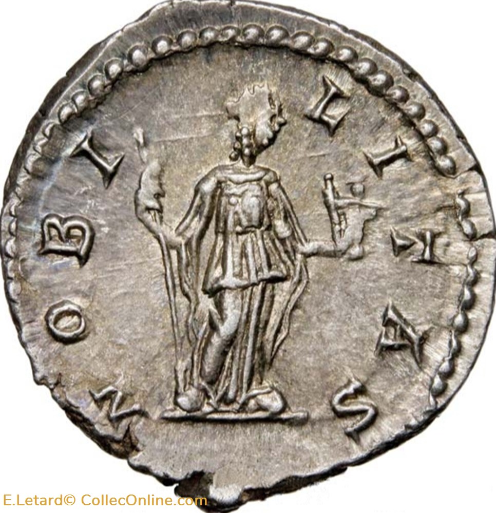 monnaies antiques romaines imperiales republicaines geta denier