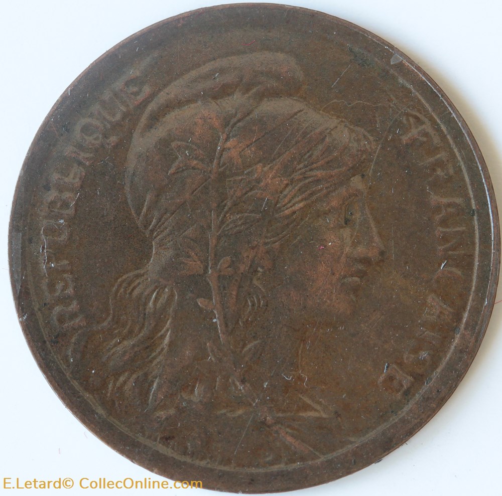 monnaies monde france deux centimes dupuis