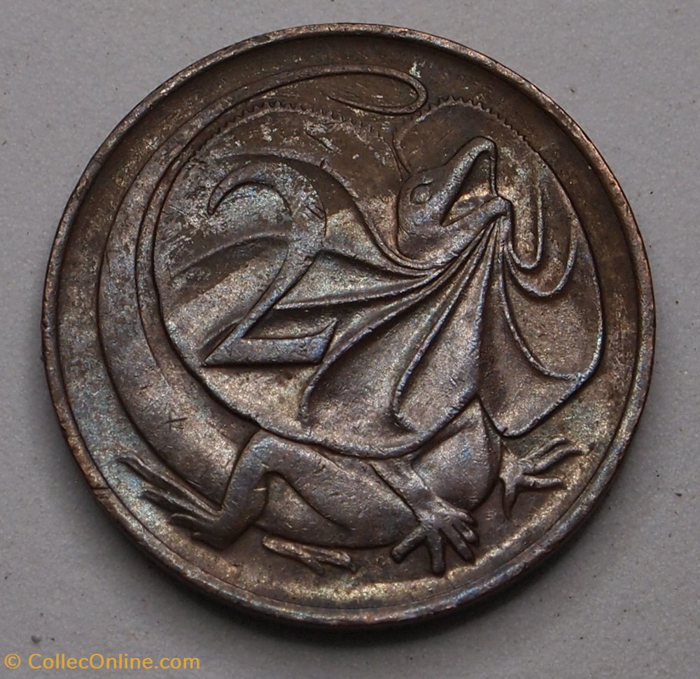 2 Cents - 1966 monnaies monde australie 2 cents 1966