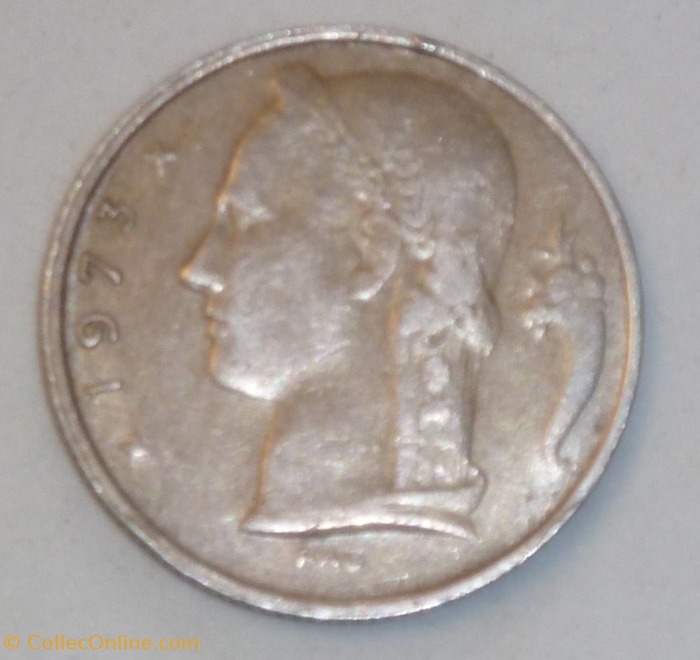 5 Francs - 1973 monnaies monde belgique 5 francs 1973