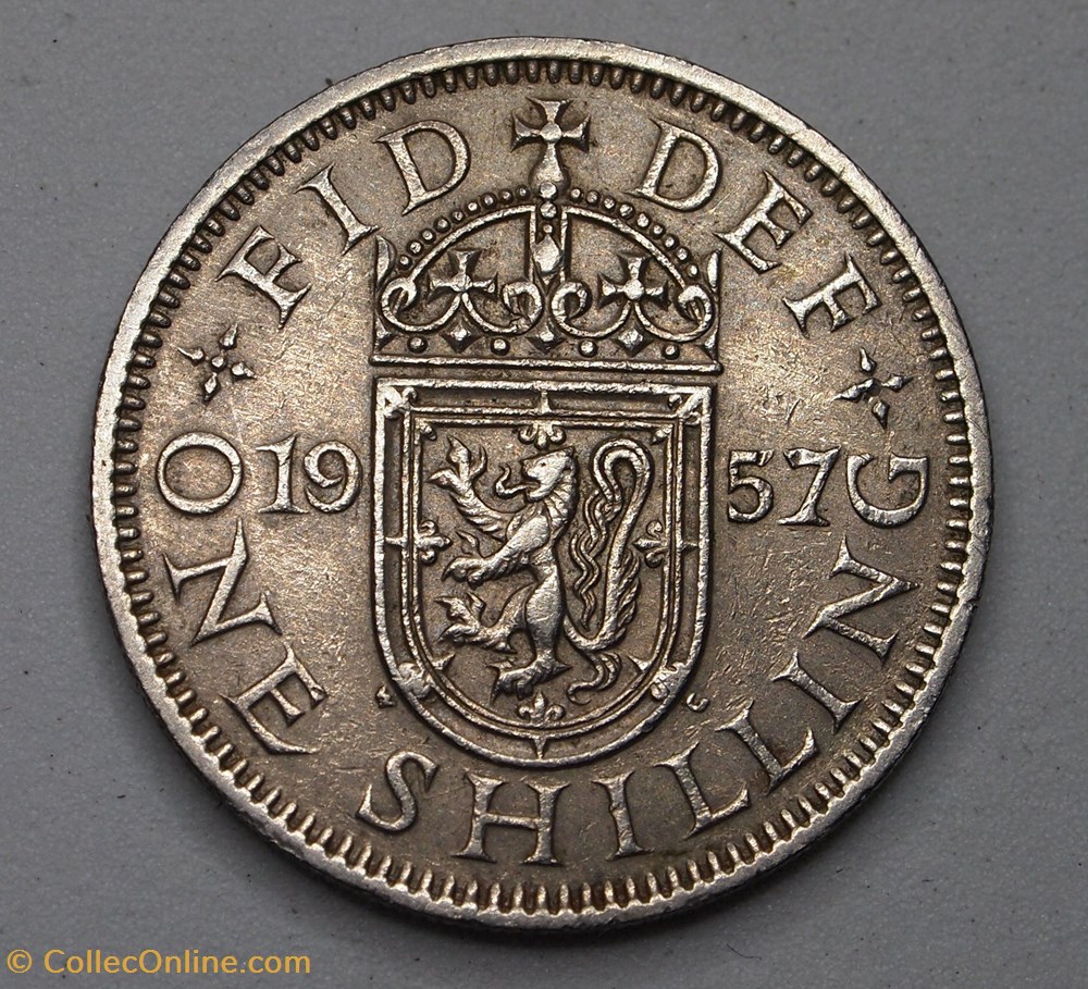 1 Shilling - 1957 monnaies monde royaume uni 1 shilling 1957