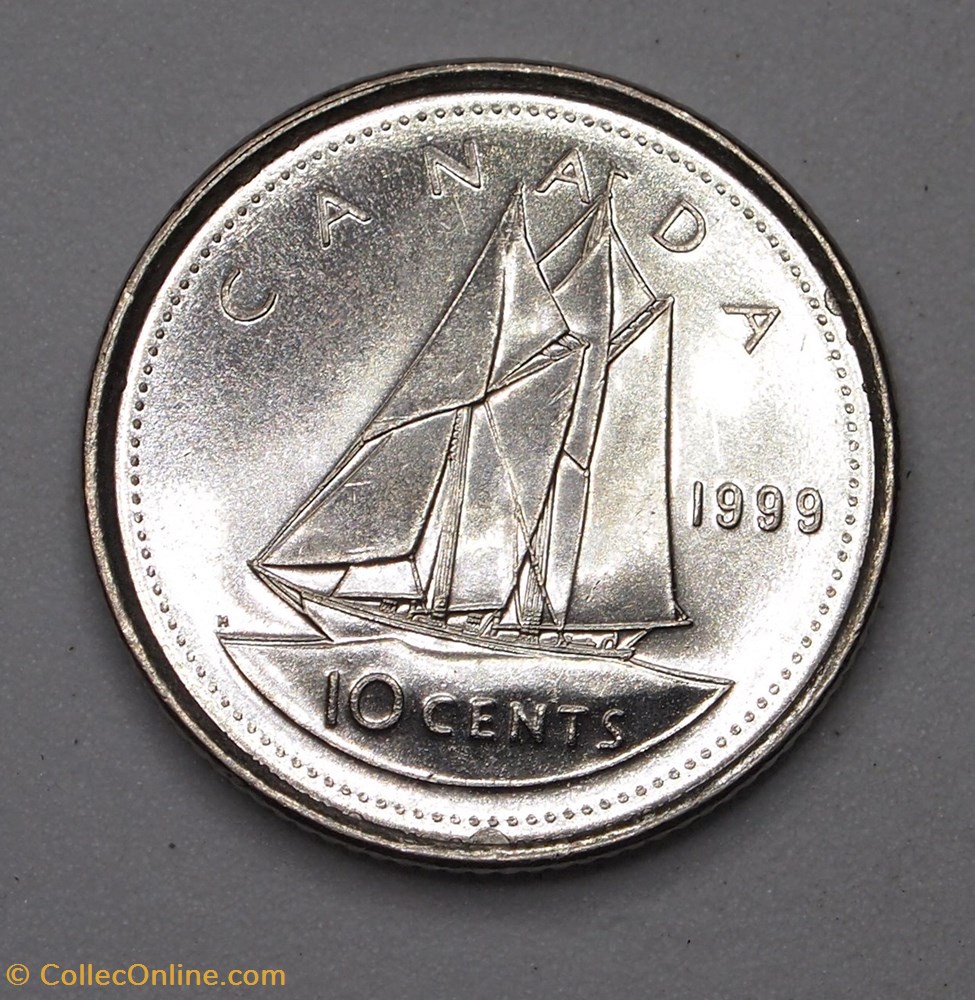 10 Cents - 1999 monnaies monde canada 10 cents 1999