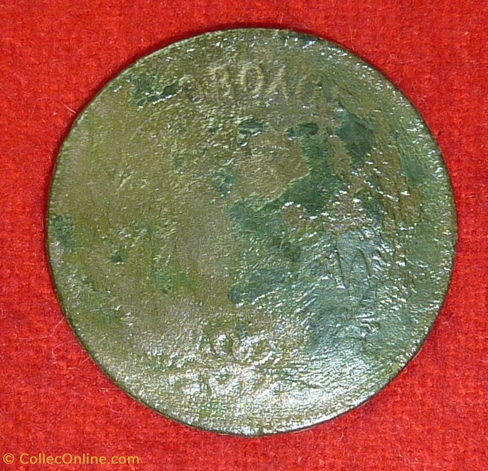 5 Lepta - 1869 BB monnaies monde grece 5 lepta 1869 bb