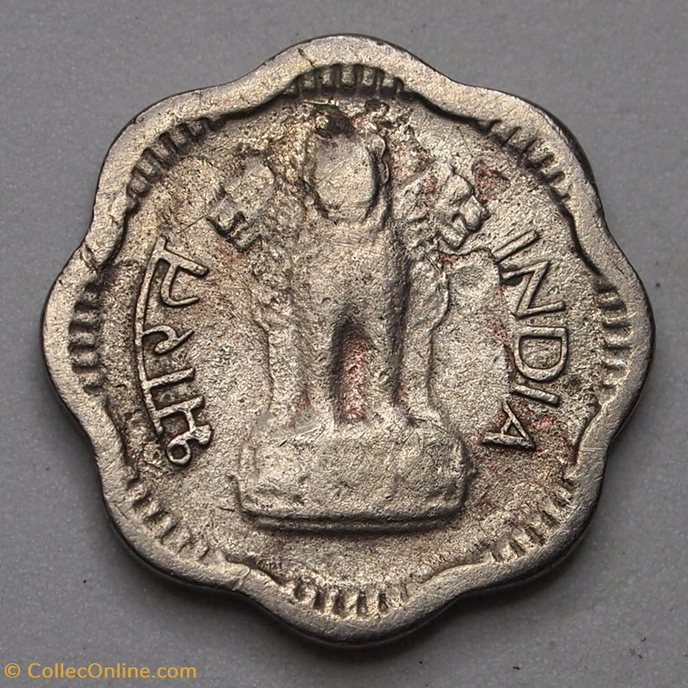 2 Paise - 1957 monnaie monde inde 2 paise 1957