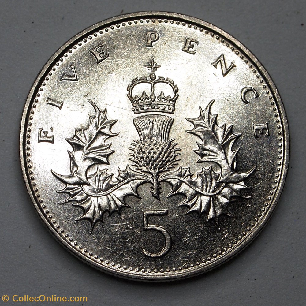 5 Pence - 1989 monnaies monde royaume uni 5 pence 1989