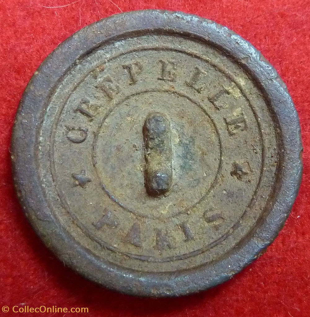 Marine - Seconde République - 2ème Régiment d'infanterie de Marine vetements et accessoires boutons militaires marine seconde republique 2eme regiment infanterie de marine