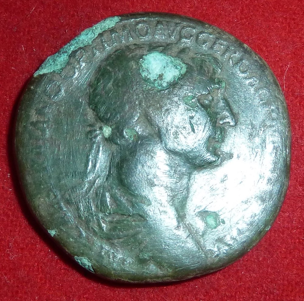 Trajan - Sesterce - La fortune monnaies antiques romaines imperiales et republicaines trajan sesterce la fortune