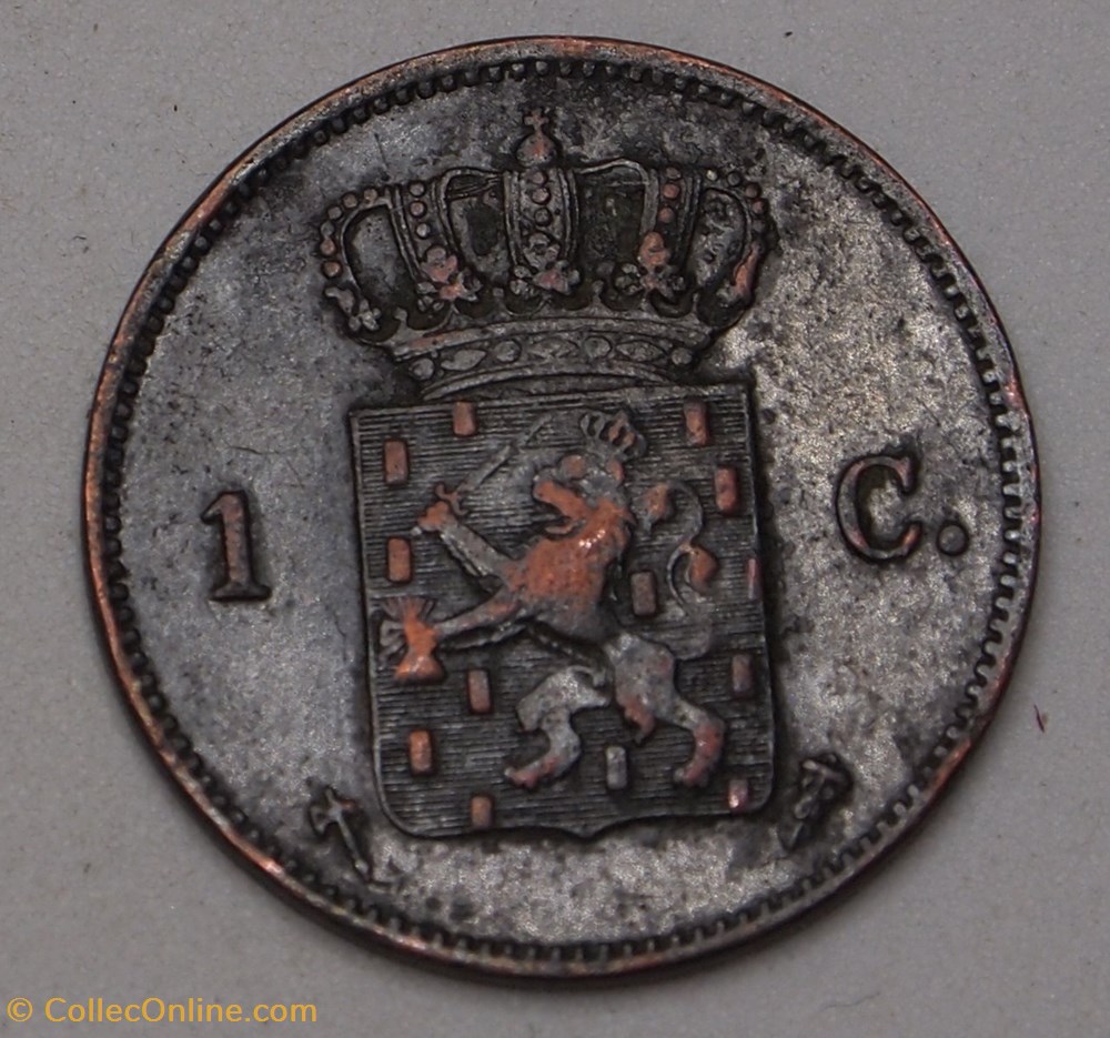monnaies monde pays bas 1 cent 1877
