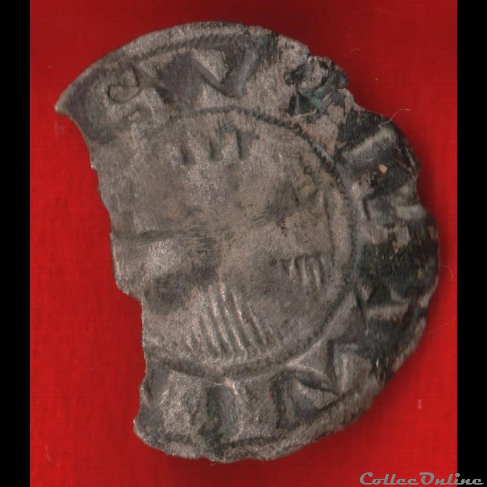Comté de Provins - 1181-1197 - Denier monnaies europe medievale a france feodales comte de provins 1181 1197 denier