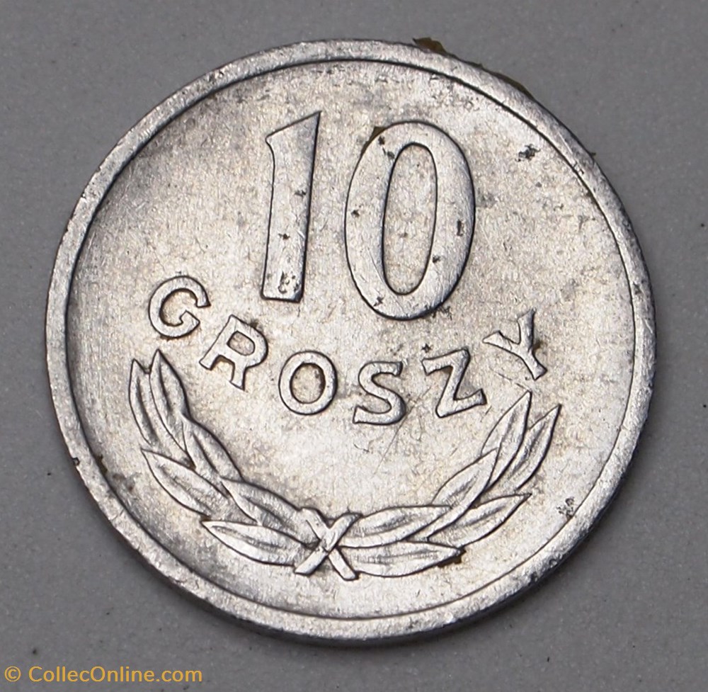 10 Groszy - 1949 monnaies monde pologne 10 groszy 1949