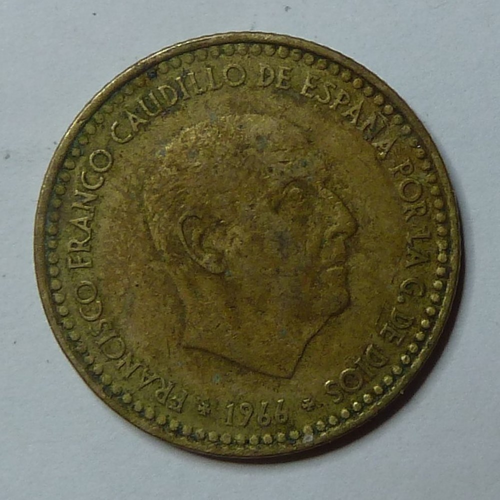 monnaies monde espagne 1 peseta 1972