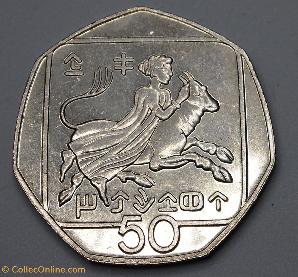 50 Cents - 1993 monnaies monde chypre 50 cents 1993