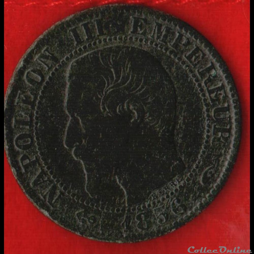Napoléon III - 5 Centimes - 1856 - Paris monnaies monde france napoleon iii 5 centimes 1856 paris