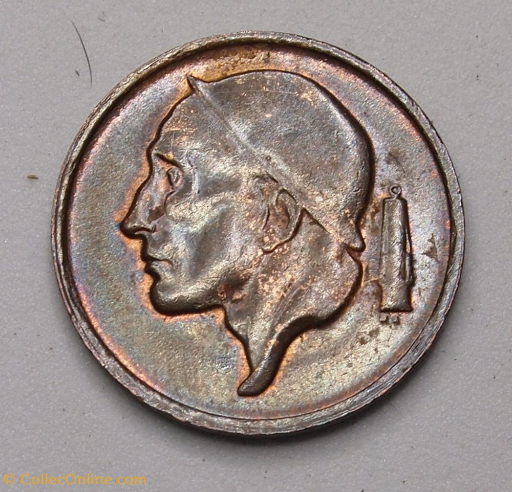 monnaies monde belgique 50 centimes 1967