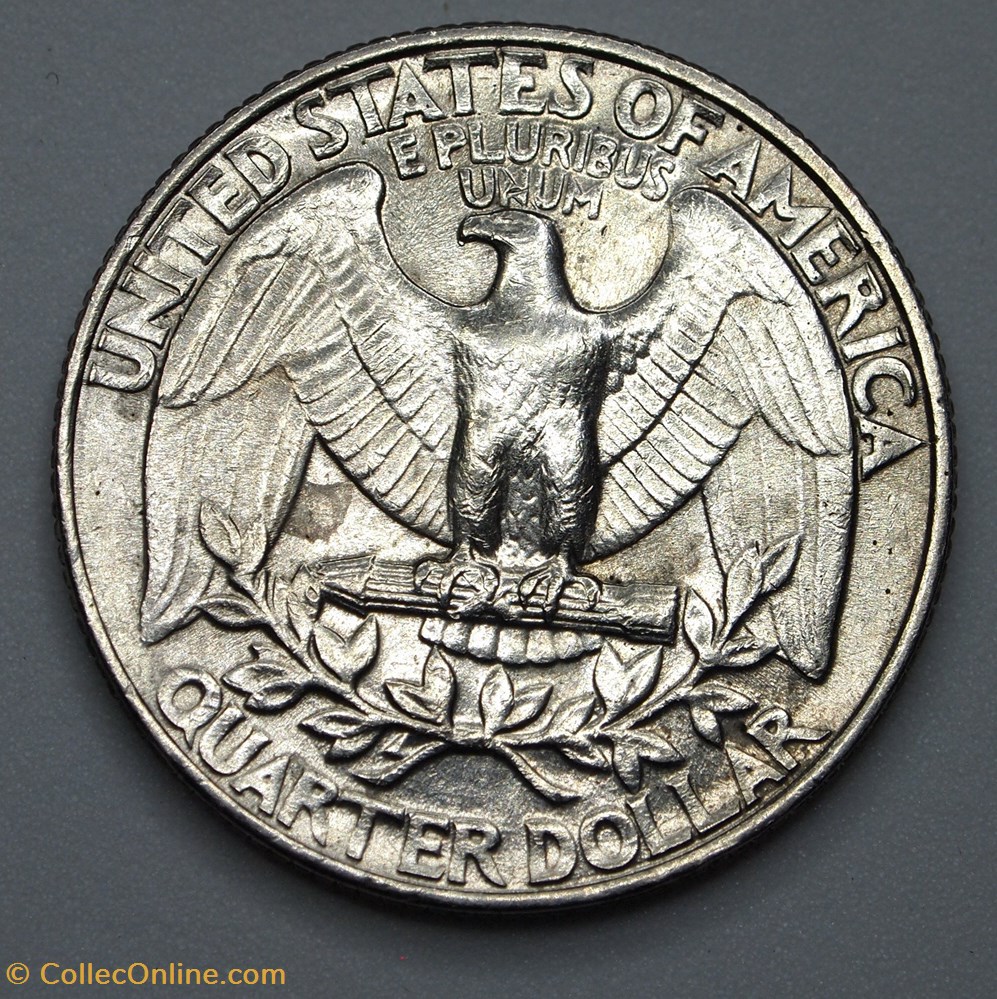 monnaie monde etat uni 1 4 dollar 25 cents 1987 p