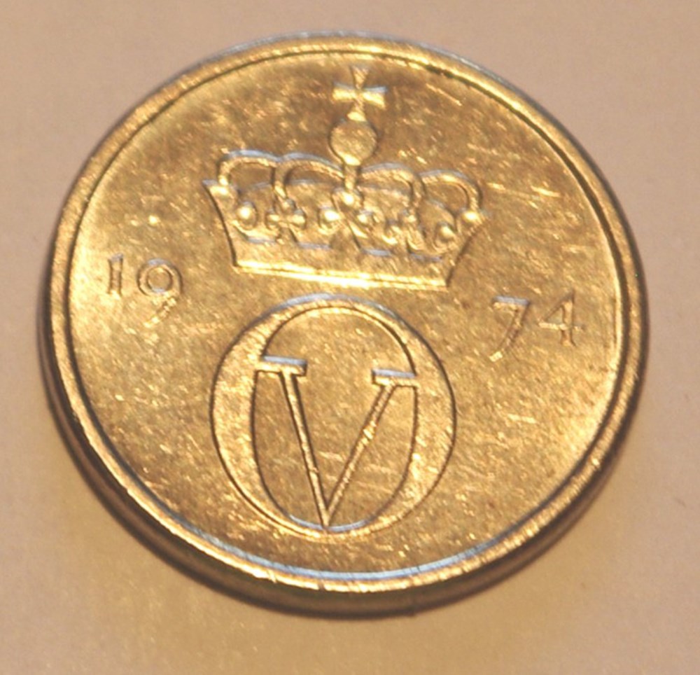10 Ore - 1974 monnaies monde norvege 10 ore 1974