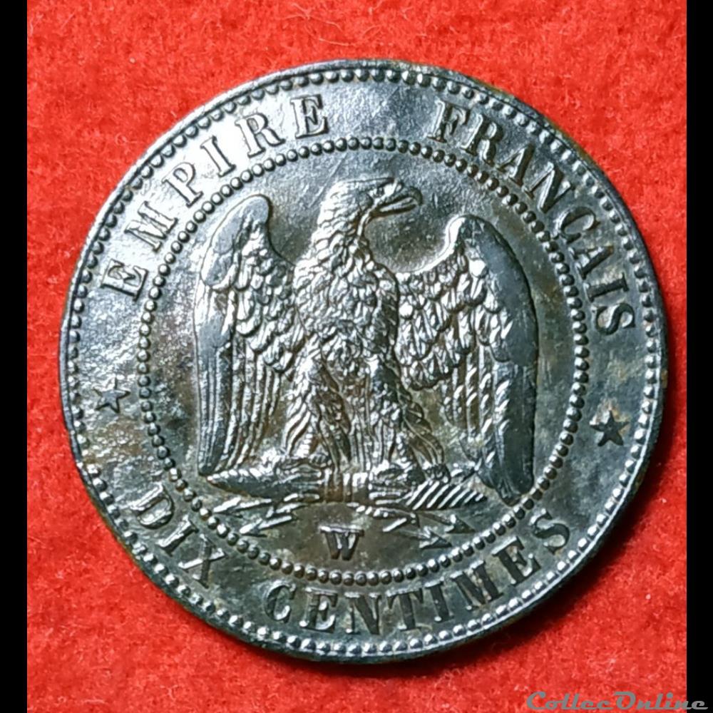 10 Centimes - 1855 - Lille monnaies monde france 10 centimes 1855 lille