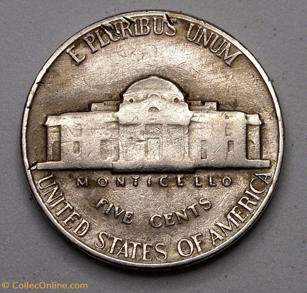 5 cents - 1948 - Coins - World - United States - Nickel five-cents