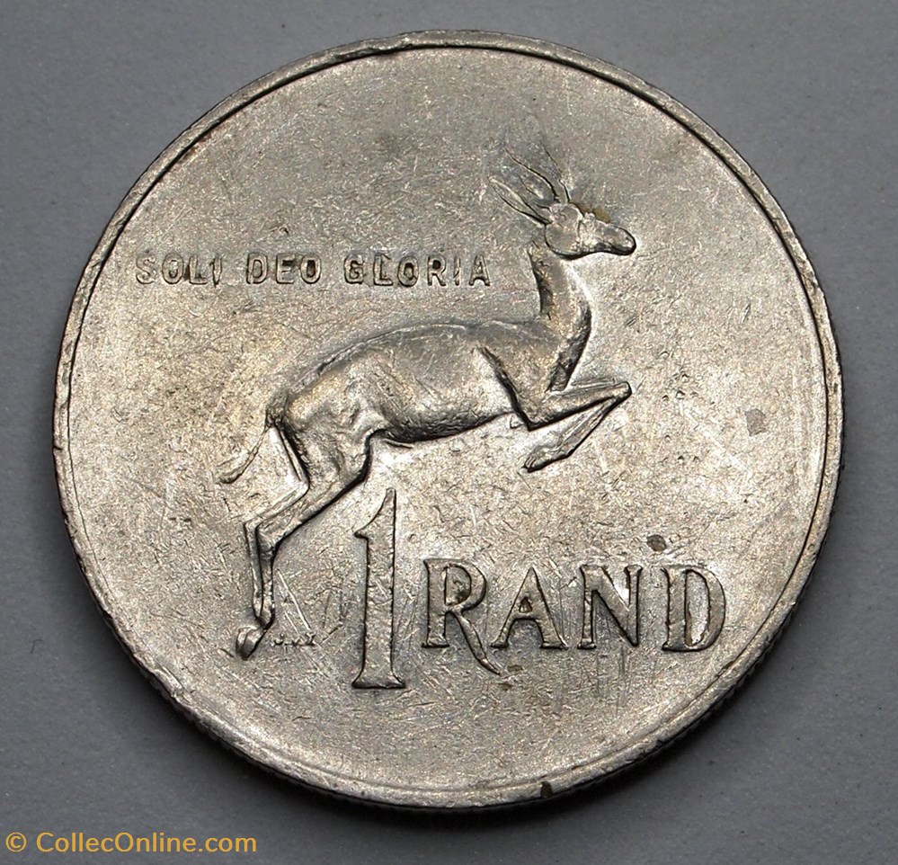 1 Rand - 1978 monnaie monde afrique du sud 1 rand 1978