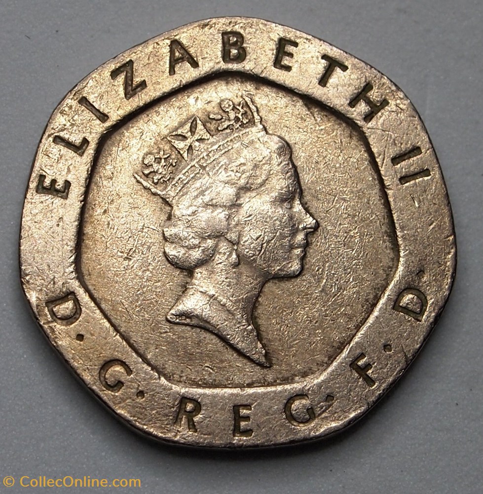 20 Pence - 1988 monnaies monde royaume uni 20 pence 1988