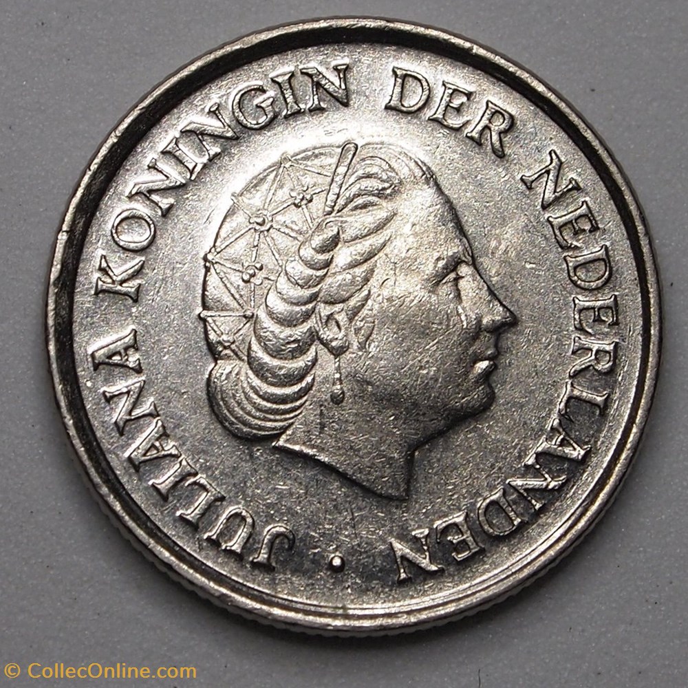 25 Cents - 1979 monnaies monde pays bas 25 cents 1979