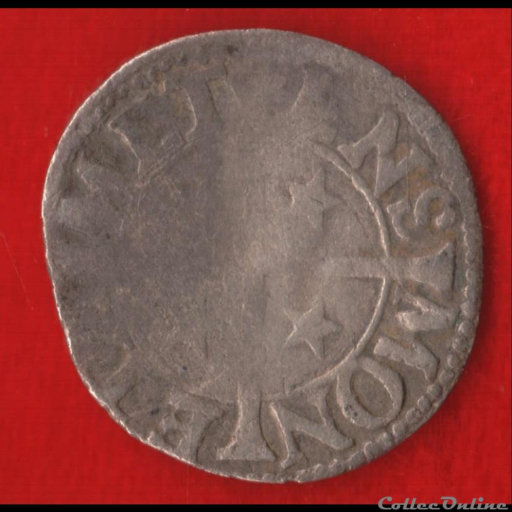 monnaies europe medievale france feodales duche de lorraine 1589 1647 bugne ou tiercelle