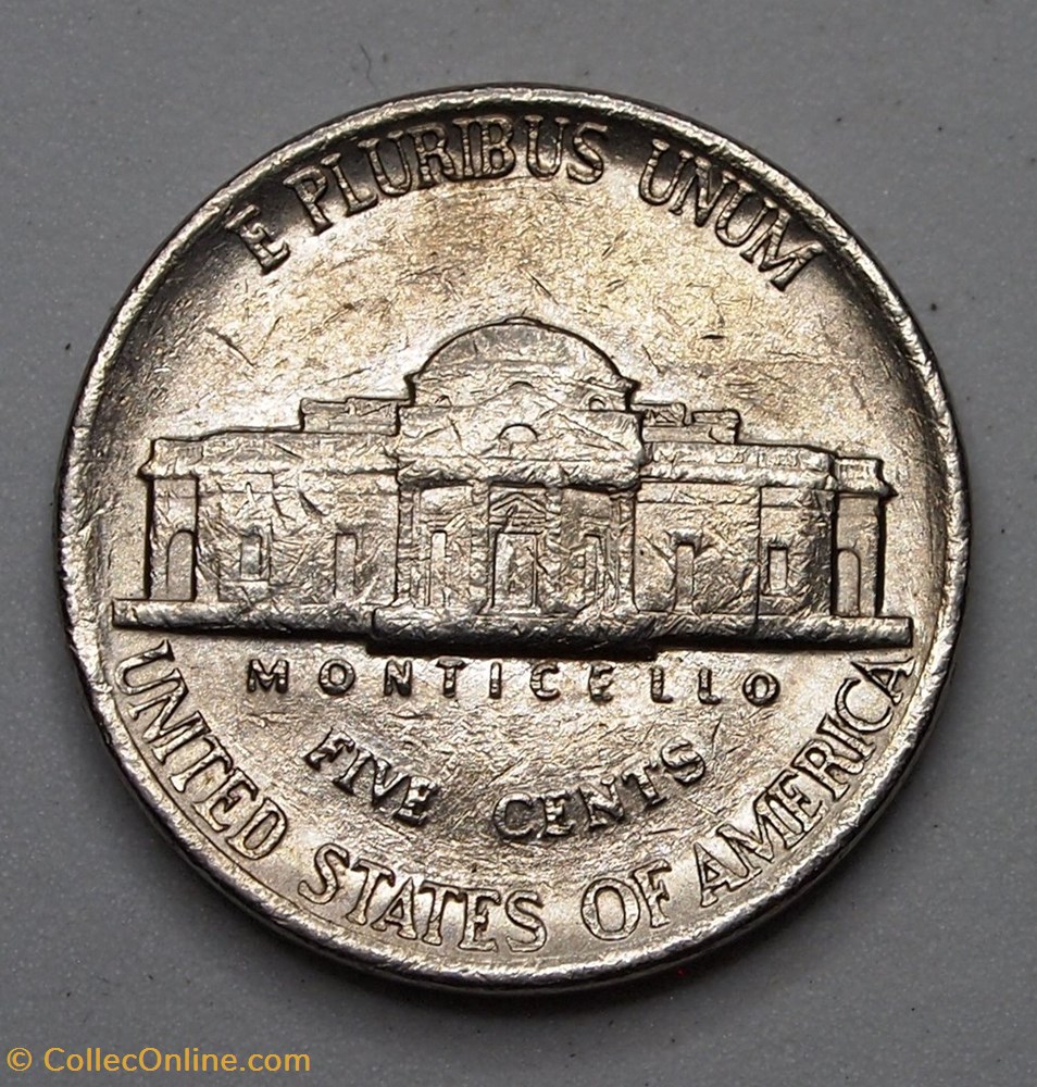 5 cents - 1985 D monnaie monde etat uni 5 cents 1985 d