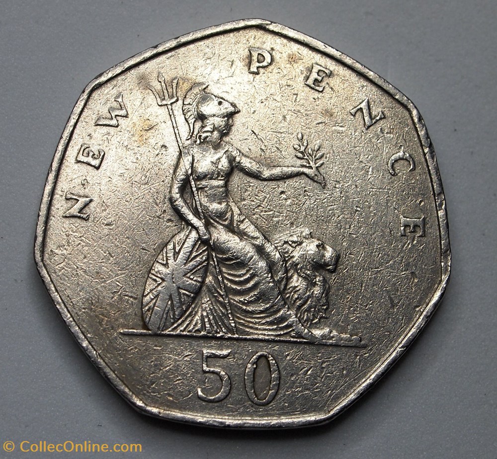 50 Pence - 1969 monnaies monde royaume uni 50 pence 1969
