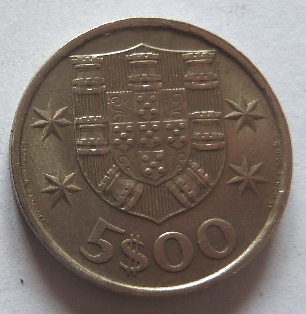 5 Escudos - 1984 monnaies monde portugal 5 escudos 1984