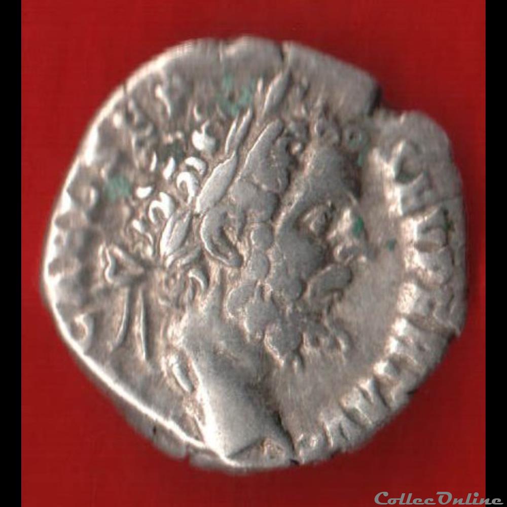monnaies antiques a romaines imperiales et republicaines denier de septime severe rome
