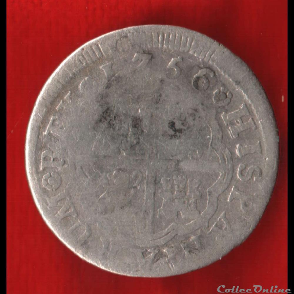 ESPAGNE - Real de Fernando VI monnaies monde espagne real de fernando vi