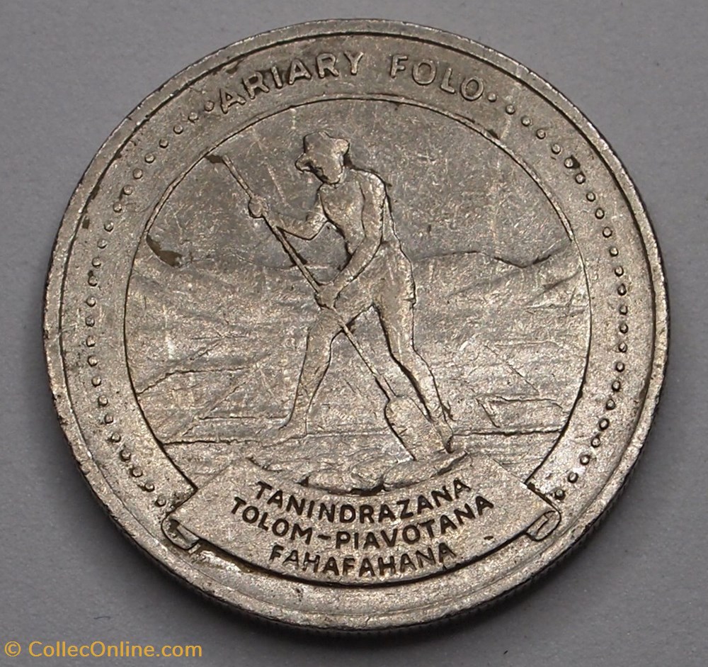10 Ariary - 1978 monnaies monde madagascar 10 ariary 1978