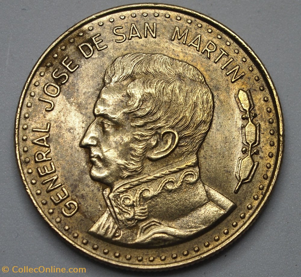 100 pesos - 1979 monnaie monde argentine 100 pesos 1979