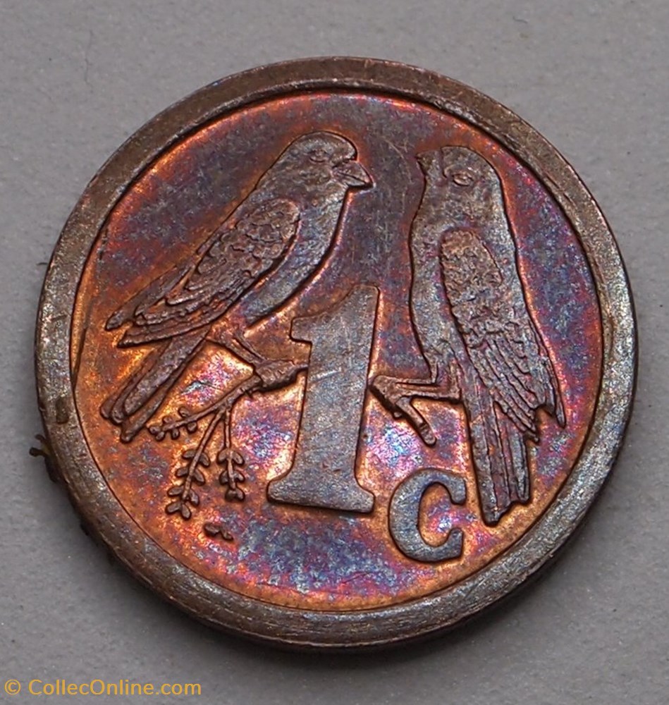 1 Cent - 1990 monnaie monde afrique du sud 1 cent 1990