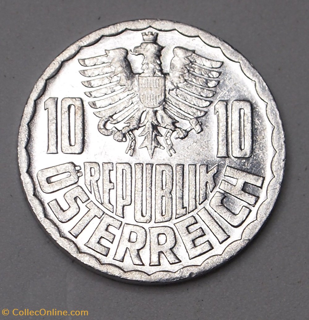 10 Groschen - 1979 monnaies monde autriche 10 groschen 1979