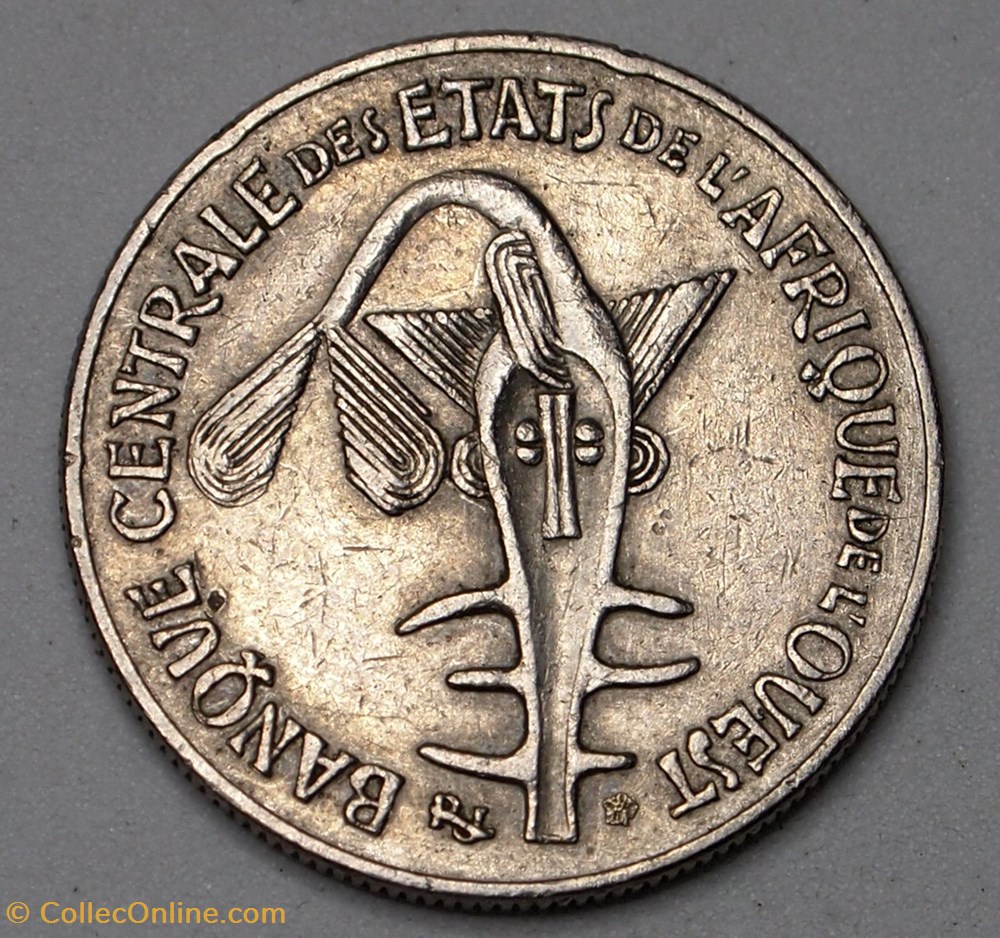 50 Francs - 1987 monnaies monde banque centrale etats de l afrique ouest 50 francs 1987