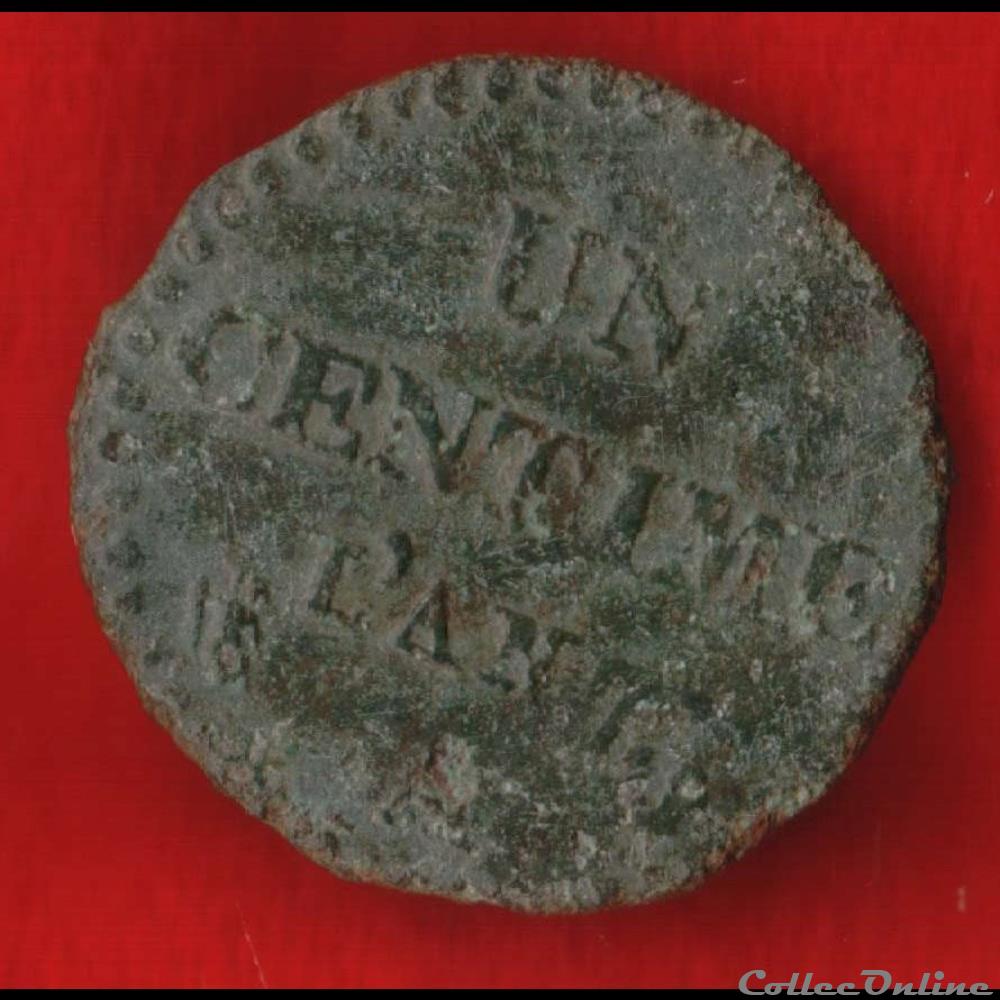 Consulat / Directoire - 1 centime Dupré - AN 7 - Paris monnaies monde france consulat directoire 1 centime dupre an 7 paris