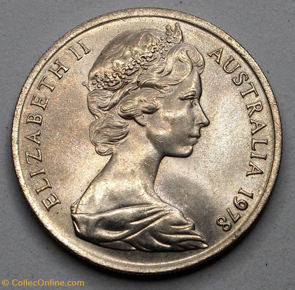 10 Cents - 1978 monnaies monde australie 10 cents 1978