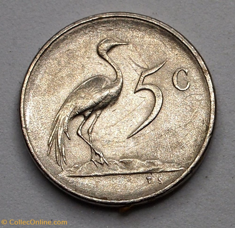 5 Cents - 1976 monnaie monde afrique du sud 5 cents 1976