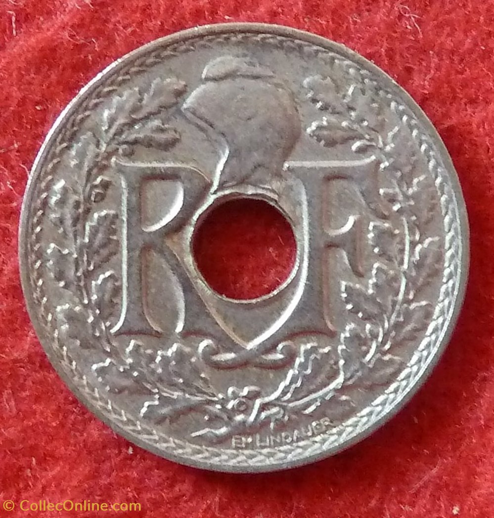Lindauer - 5 Centimes - .1939. monnaies monde france lindauer 5 centimes 1939