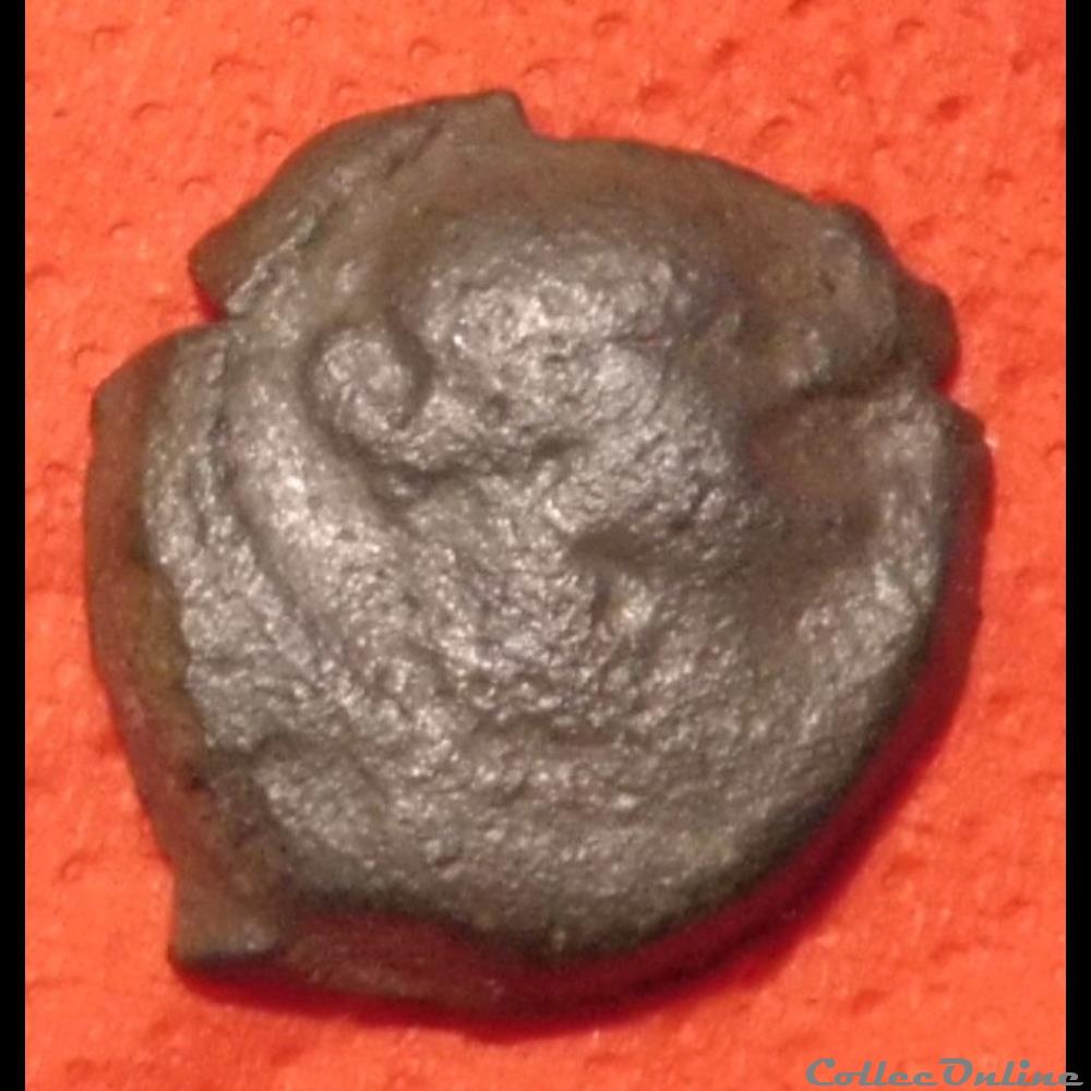 Massaliotes - Bronze au taureau monnaies antiques celtes massaliotes bronze au taureau