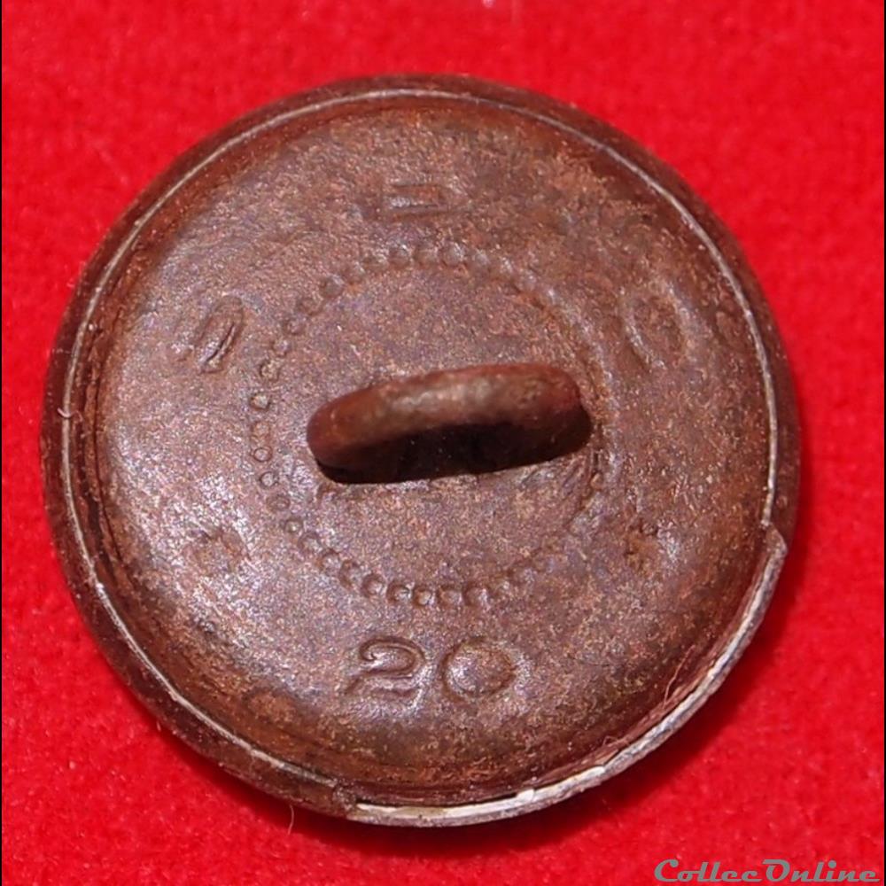 militaire infanterie bouton 47