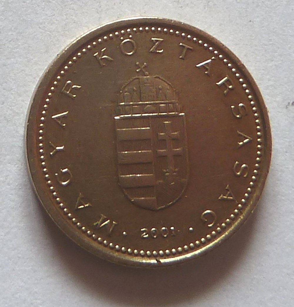 1 Forint - 2001 BP monnaies monde hongrie 1 forint 2001 bp