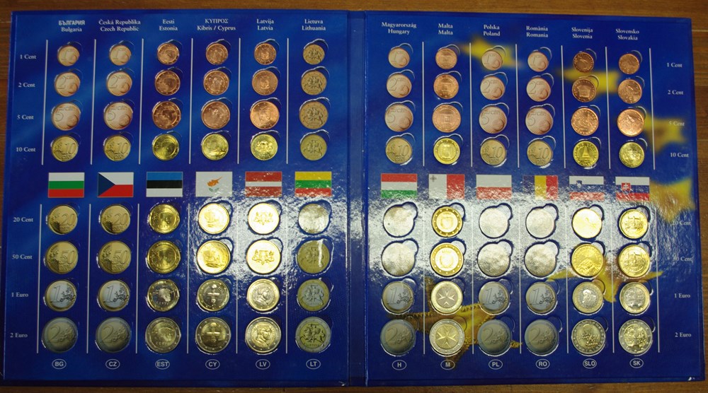 Deuxième collector d'Euros monnaies a deuxieme collector euros