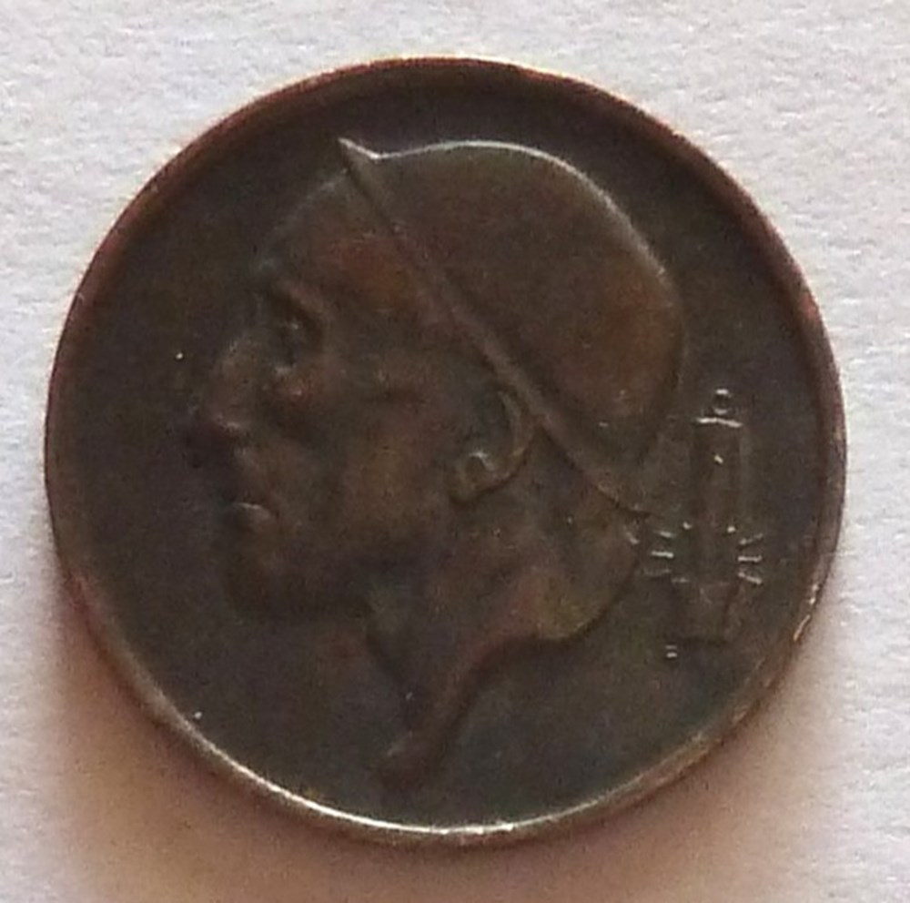 monnaies monde belgique 50 centimes 1957