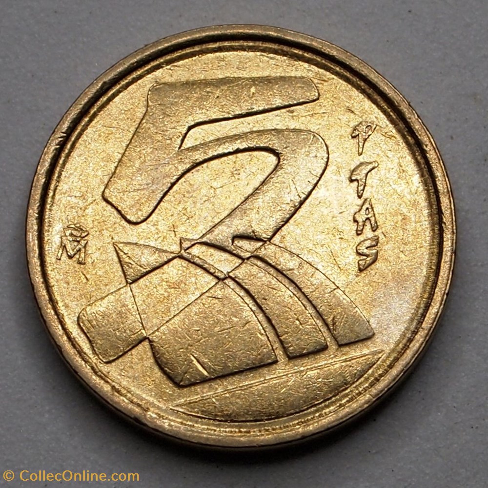 5 Pesetas - 1998 monnaie monde espagne 5 pesetas 1998