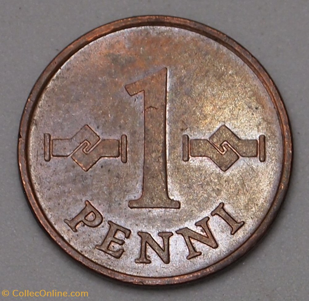 1 Penni - 1964 monnaies monde finlande 1 penni 1964