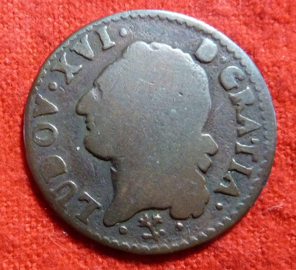monnaies europe medievale france royales demi sol 1785 bayonne